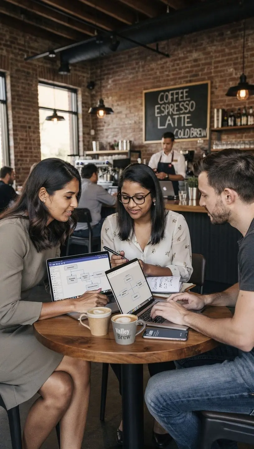 Close-up of a computer screen displaying code for automated process scripting and optimization.